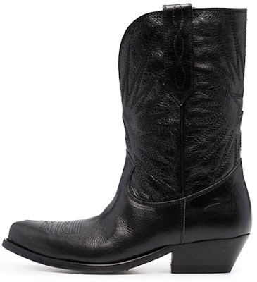 (Women) Golden Goose Wish Star High 'Black' GWF00136.F001961.90100 Buy (Women) Golden Goose Wish Star High 'Black' GWF00136.F001961.90100