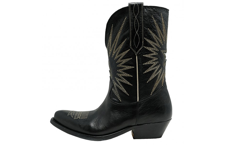 (Women) Golden Goose Wish Star High 'Black' GWF00136.F000571.90100