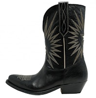 (Women) Golden Goose Wish Star High 'Black' GWF00136.F000571.90100 (Women) Golden Goose Wish Star High 'Black' GWF00136.F000571.90100