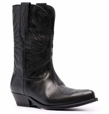 (Women) Golden Goose Wish Star High 'Black' GWF00136.F001961.90100 Order (Women) Golden Goose Wish Star High 'Black' GWF00136.F001961.90100