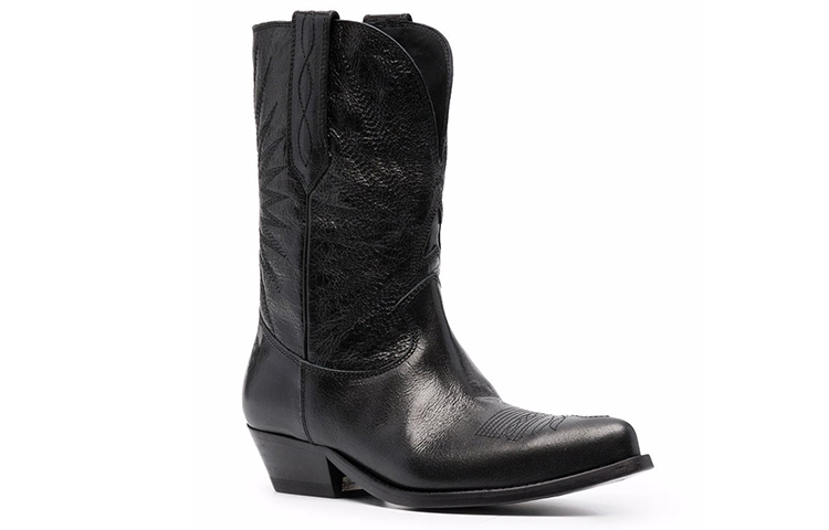 Order (Women) Golden Goose Wish Star High 'Black' GWF00136.F001961.90100