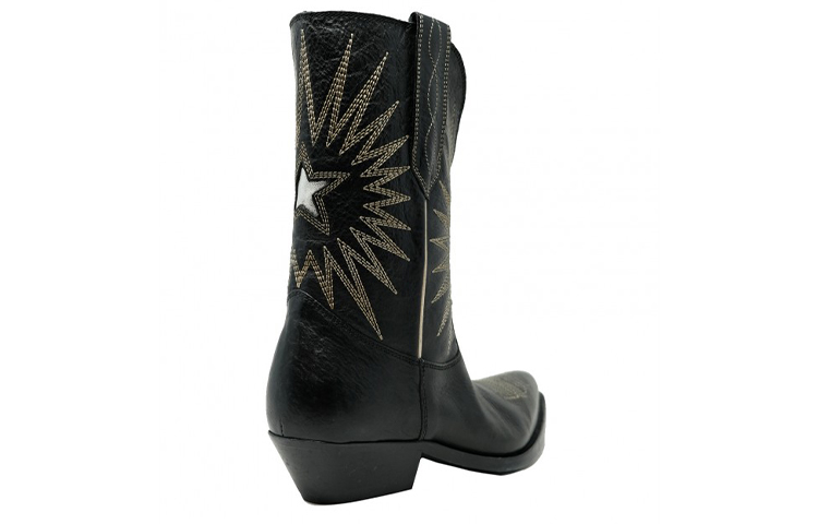Shop (Women) Golden Goose Wish Star High 'Black' GWF00136.F000571.90100