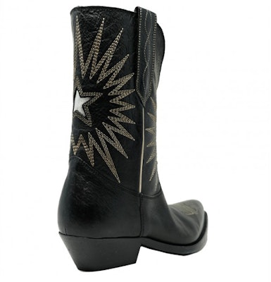(Women) Golden Goose Wish Star High 'Black' GWF00136.F000571.90100 Shop (Women) Golden Goose Wish Star High 'Black' GWF00136.F000571.90100