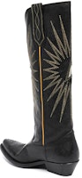 (W) Golden Goose Wish Star High Top 'Cowboy Hitam' Boot GWF00135.F000571.90100 Purchase (W) Golden Goose Wish Star High Top 'Cowboy Hitam' Boot GWF00135.F000571.90100