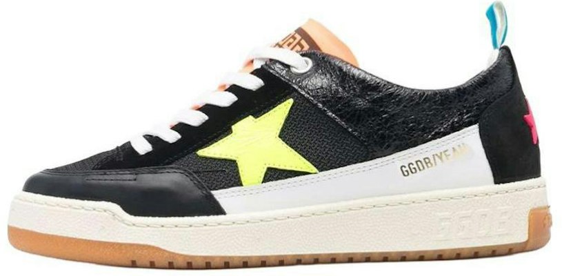 (W) Golden Goose Yeah 黑色皮革厚底低筒運動鞋 時尚 GWF00130.F000461.90191 Buy (W) Golden Goose Yeah 黑色皮革厚底低筒運動鞋 時尚 GWF00130.F000461.90191