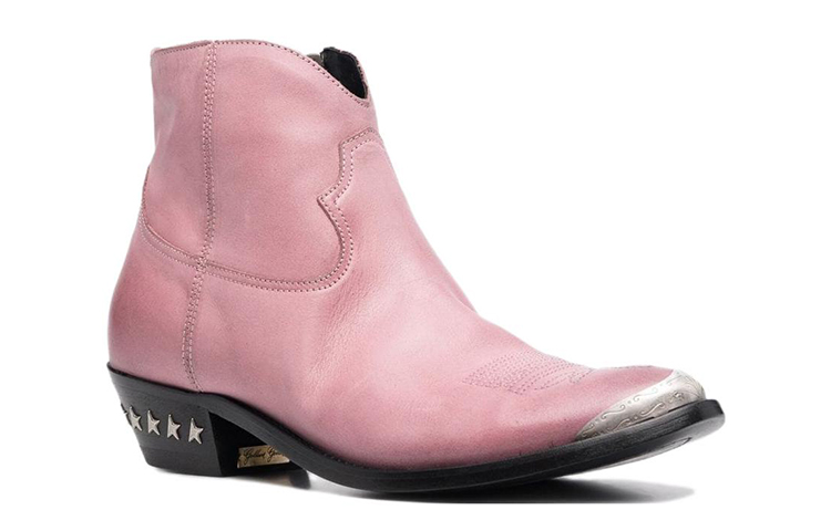(W) Golden Goose Young Boot 'Pink Studded Leather' 圖 2