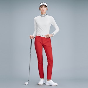 (W) GOLF DESCENTE FIELD Series Baju Polo Lengan Panjang Knit. G343WFTLN1 8
