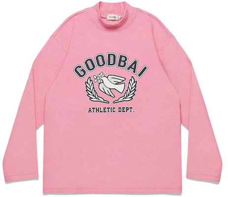 (Women) GOOD BAI FW23 Logo Print Mock Neck Loose Pullover Sweatshirt G23AWFTL0101 Buy (Women) GOOD BAI FW23 Logo Print Mock Neck Loose Pullover Sweatshirt G23AWFTL0101