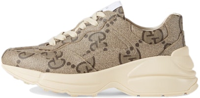 (Women) Gucci 100 Rhyton Sneaker 'Beige Monogram' 680915-UMO00-9742 (Women) Gucci 100 Rhyton Sneaker 'Beige Monogram' 680915-UMO00-9742