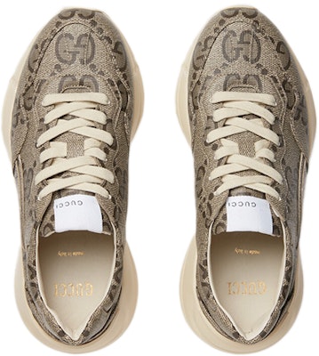 (W) 구찌 롸이톤 스니커즈 '베이지 모노그램' (80 characters) 680915-UMO00-9742 Shop (W) 구찌 롸이톤 스니커즈 '베이지 모노그램' (80 characters) 680915-UMO00-9742