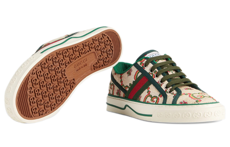(W) Gucci 100 Tennis 1977 Sneaker 'Beige' 圖 6