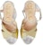 (W) Gucci Sandal Platform 135mm Kulit Logam 746613-B8B20-8064