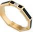 Shop (Women) GUCCI 18K Gold Link to Love Diamond Ring Black Gold. 702423-J8642-8031