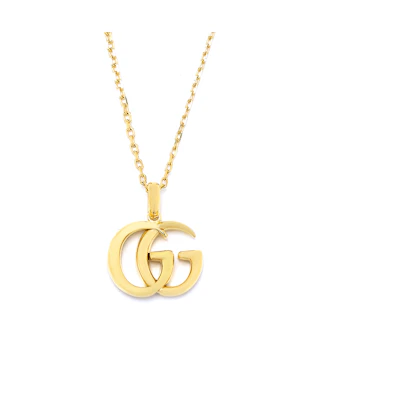 (Women) GUCCI 18K Gold Pendant Necklace for Women. 502088-J8500-8000