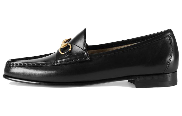 (Women) Gucci 1953 Horsebit Loafer 'Black Leather' 309701-BLM00-1000