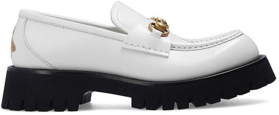 (Women) Gucci 1955 Horsebit 'White Leather Loafers' 577236-DS800-9050 Order (Women) Gucci 1955 Horsebit 'White Leather Loafers' 577236-DS800-9050