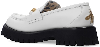 (W) Gucci 1955 Horsebit 'Sepatu Loafers Kulit Putih' 577236-DS800-9050 Shop (W) Gucci 1955 Horsebit 'Sepatu Loafers Kulit Putih' 577236-DS800-9050