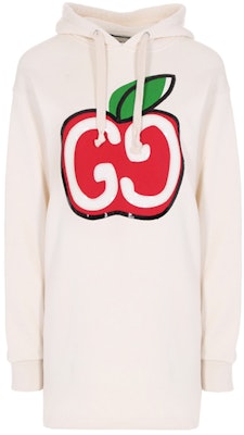 (W) Gucci 2020 度假系列GG蘋果印花連帽洋裝 白色 610127-XJCCK-9230 Buy (W) Gucci 2020 度假系列GG蘋果印花連帽洋裝 白色 610127-XJCCK-9230