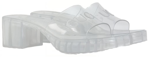 (W) Gucci 60mm 透明橡胶凉拖鞋 659261-J8700-8300 Order (W) Gucci 60mm 透明橡胶凉拖鞋 659261-J8700-8300