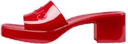 Buy (W) Sandal Slide Gucci 60mm Getah Merah Hibiscus 624730-J8700-6433