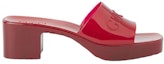 Order (W) Gucci Sandalia Deslizante de Goma Roja 60mm 659261-J8700-6439