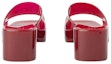 Purchase (W) Gucci Sandalia Deslizante de Goma Roja 60mm 659261-J8700-6439