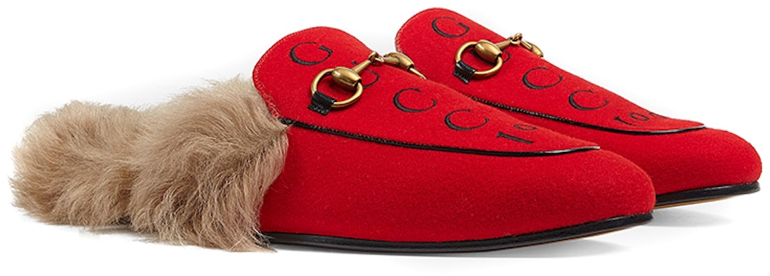 (W) Gucci 'Sepatu Flats Merah Peringatan 100 Tahun' 677751-979N0-6561 Order (W) Gucci 'Sepatu Flats Merah Peringatan 100 Tahun' 677751-979N0-6561