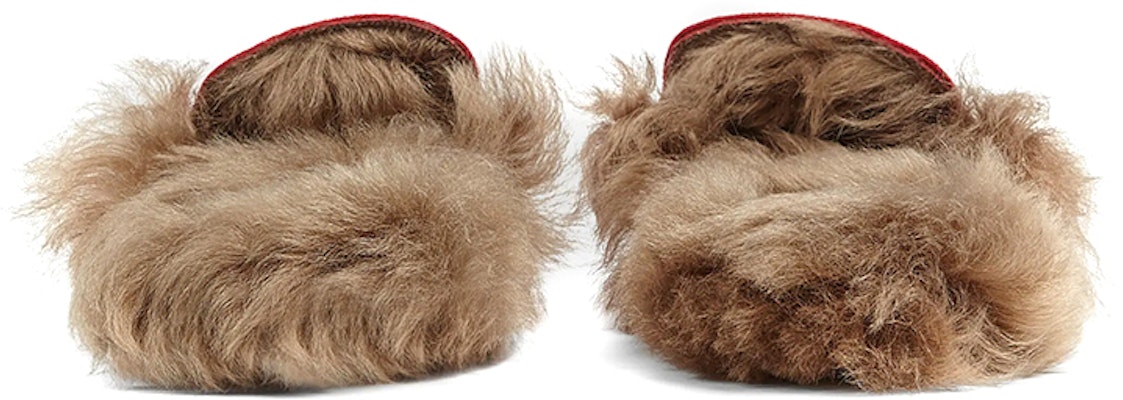 (W) Gucci 'Sepatu Flats Merah Peringatan 100 Tahun' 677751-979N0-6561 Shop (W) Gucci 'Sepatu Flats Merah Peringatan 100 Tahun' 677751-979N0-6561