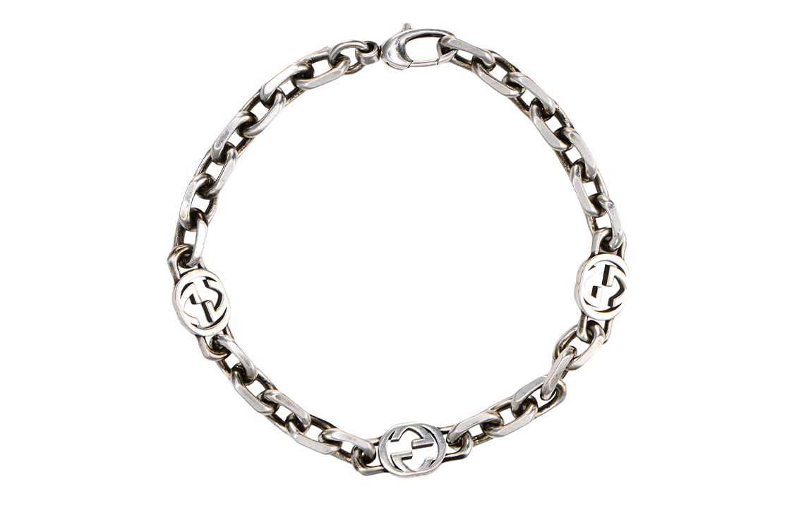 (Women) GUCCI  925 Silver Bracelet - Stylish & Comfortable. YBA620798001