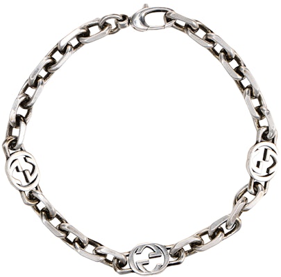 (W) グッチ 925 シルバー ブレスレット - スタイリッシュで快適なデザイン。 YBA620798001 Buy (W) グッチ 925 シルバー ブレスレット - スタイリッシュで快適なデザイン。 YBA620798001