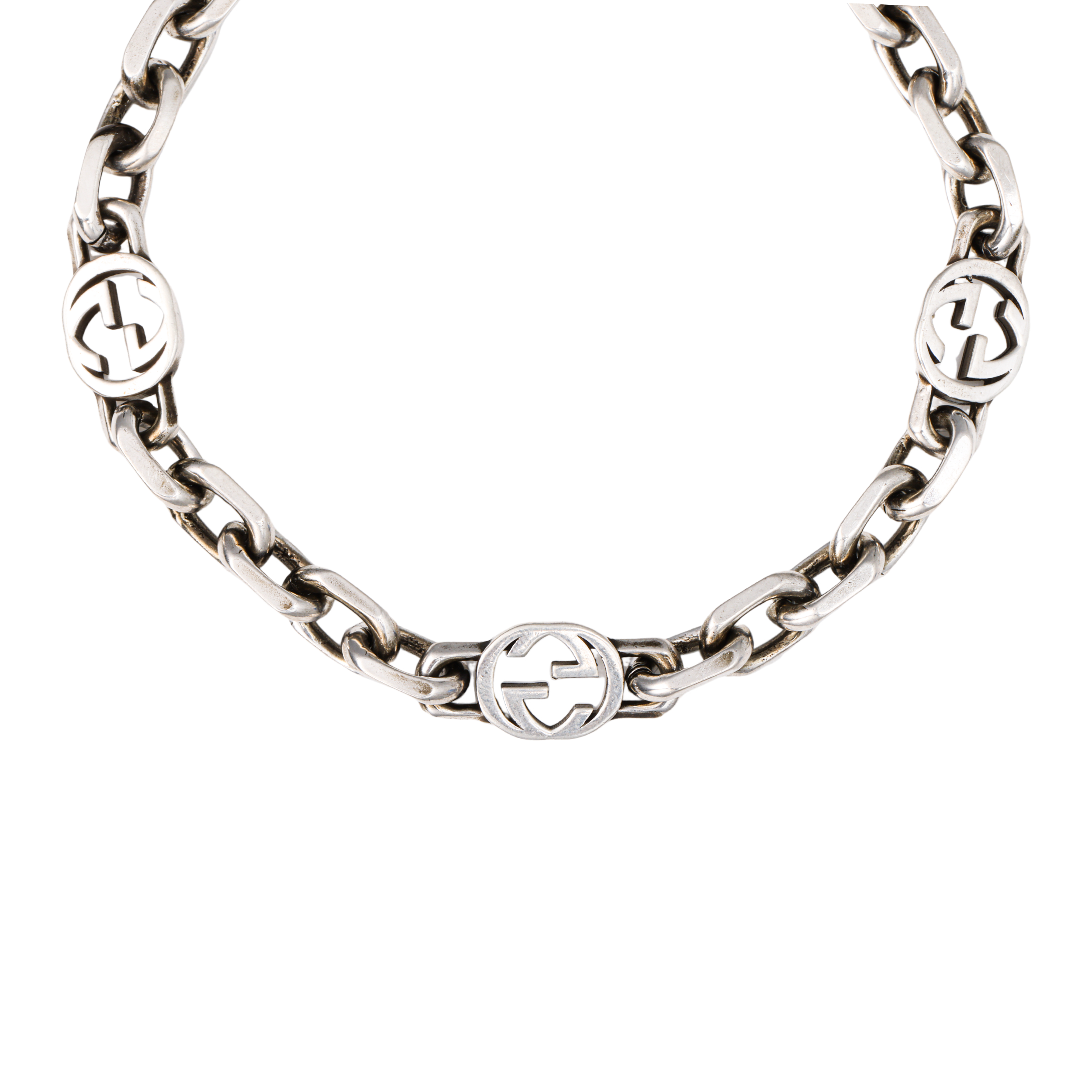 Lookbook (W) 구찌 925 실버 팔찌 - 스타일리시하고 편안한 액세서리. YBA620798001