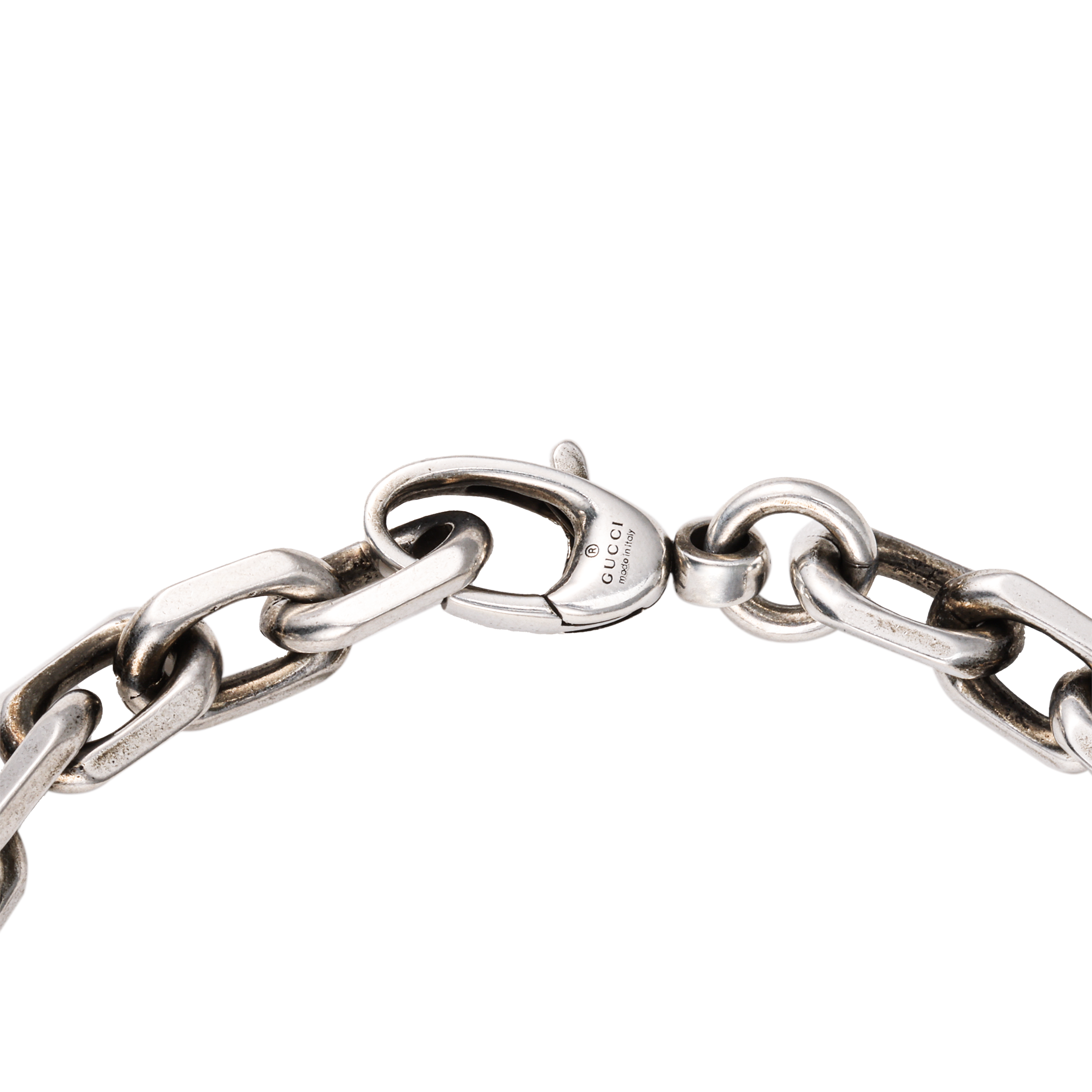 Shop (W) 구찌 925 실버 팔찌 - 스타일리시하고 편안한 액세서리. YBA620798001