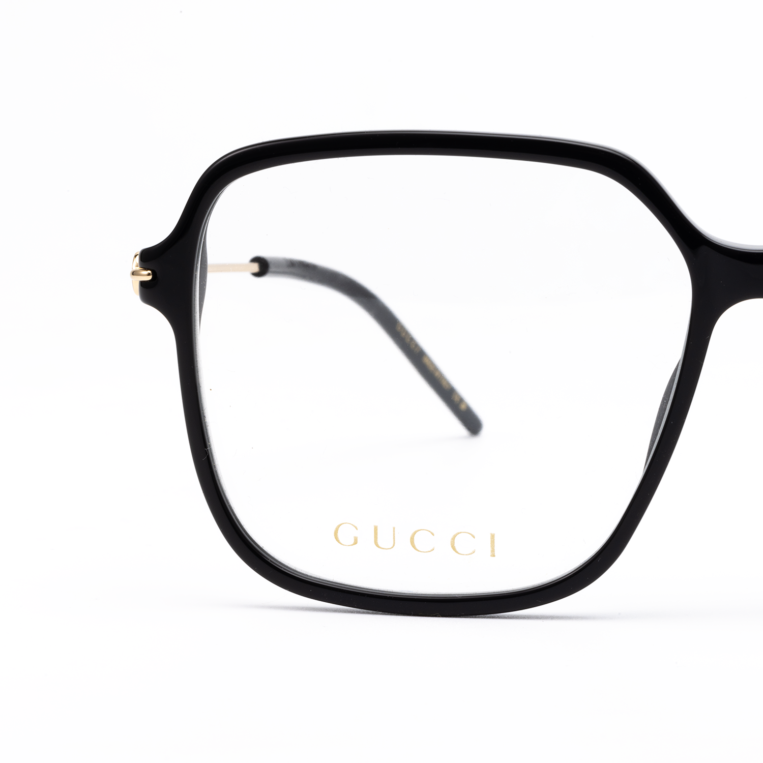 (Women) GUCCI  Black Alloy Irregular Frame Optical Glasses SS23. GG1271O-001 圖 5