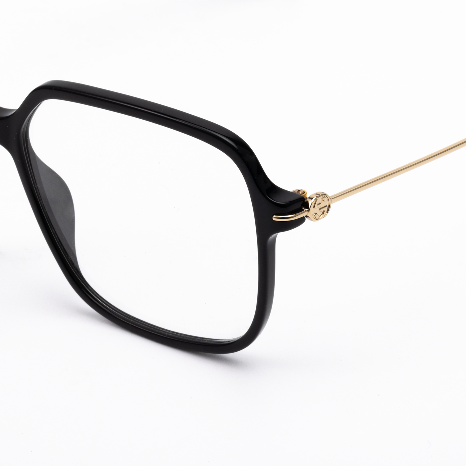 (Women) GUCCI  Black Alloy Irregular Frame Optical Glasses SS23. GG1271O-001 圖 6