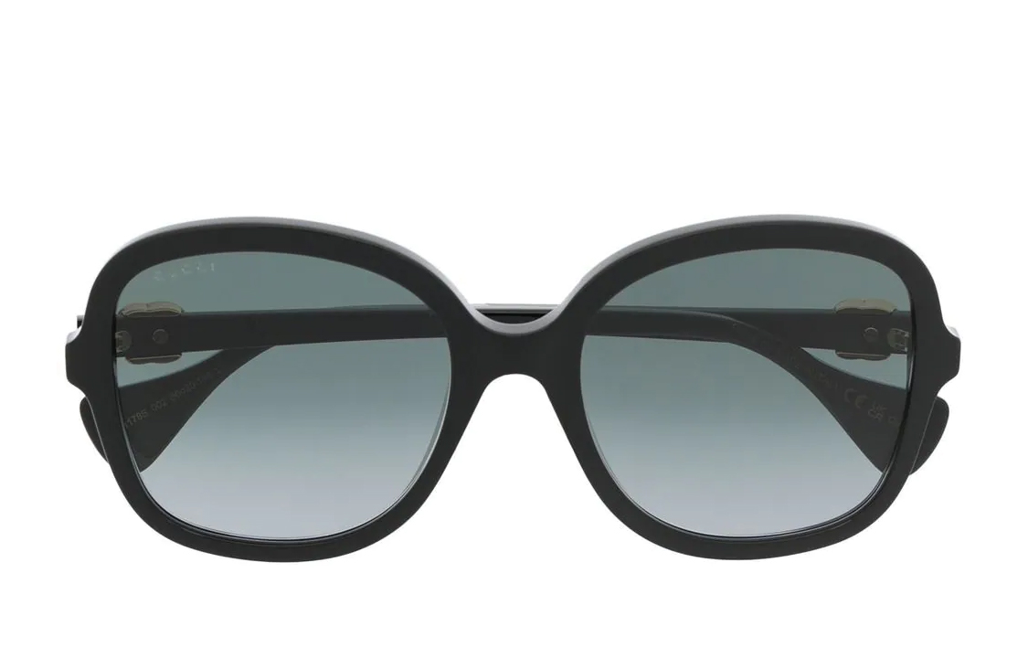 (Women) GUCCI  Black Cat-Eye Sunglasses - Trendy Fashionable Design GG1178S002 圖 2