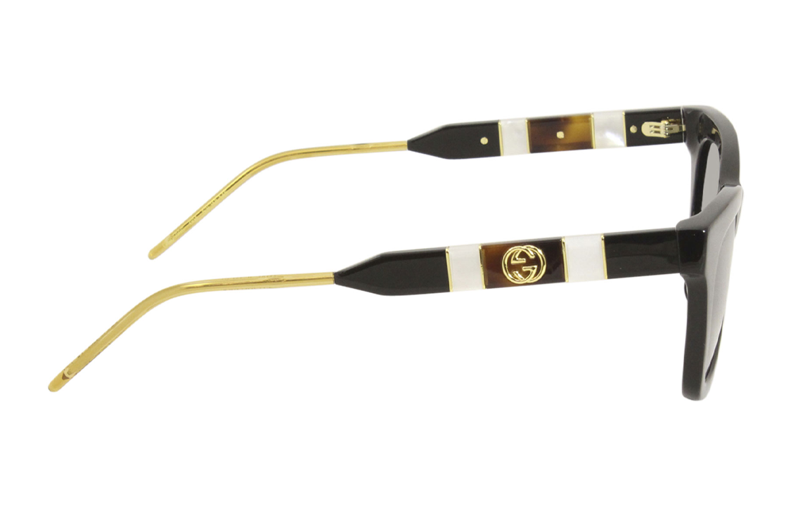 (Women) GUCCI  Black Cat-Eye Sunglasses Casual Chic Fashion Style. GG0598S-002 圖 4