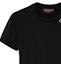 Cheap (Women) GUCCI Black Crystal Logo Embellished Crew Neck T-Shirt SS24 787299-XJGME-1043