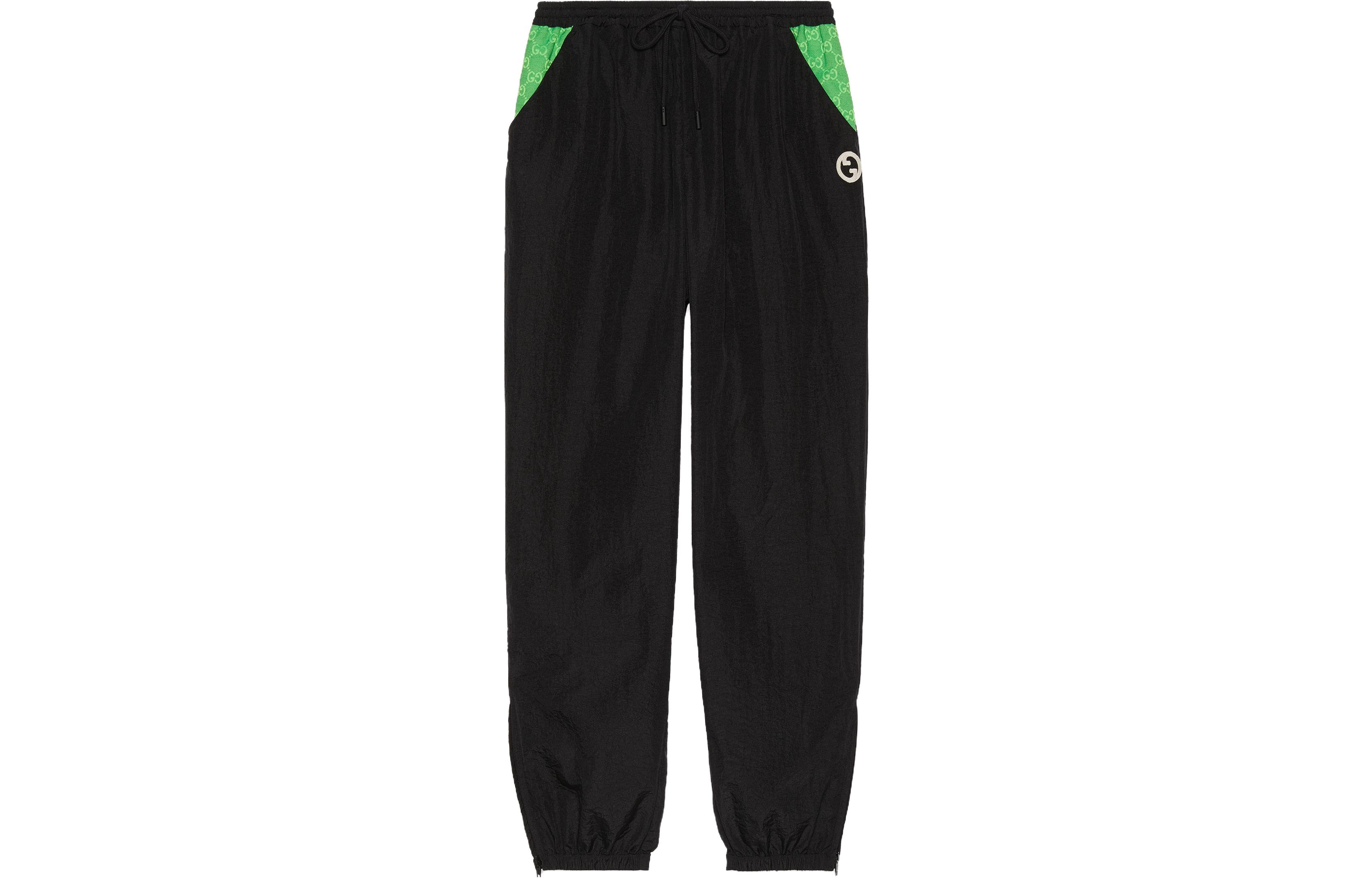 Order (W) GUCCI Pantalones Jogger Negros de Punto Elástico 746824-XJFU0-1043