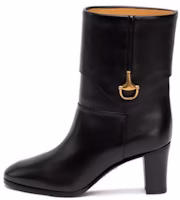 (Women) Gucci 'Black Fashion Chunky Heel Ankle Boot' 718363-AFE00-1000 (Women) Gucci 'Black Fashion Chunky Heel Ankle Boot' 718363-AFE00-1000