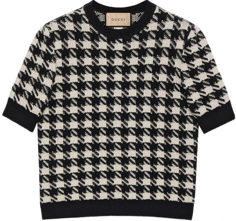 women-gucci-black-houndstooth-wool-short-sleeve-knit-top-595697-xkduy-1289