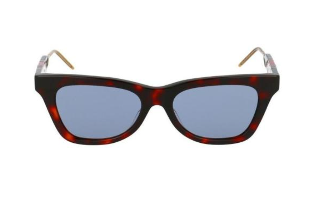 (Women) GUCCI  Black Irregular Acetate Sunglasses with Logo Design. 1404253 圖 3