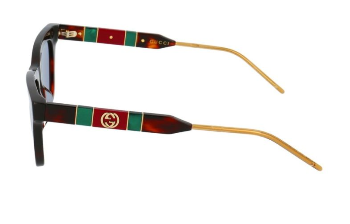 (Women) GUCCI  Black Irregular Acetate Sunglasses with Logo Design. 1404253 圖 4