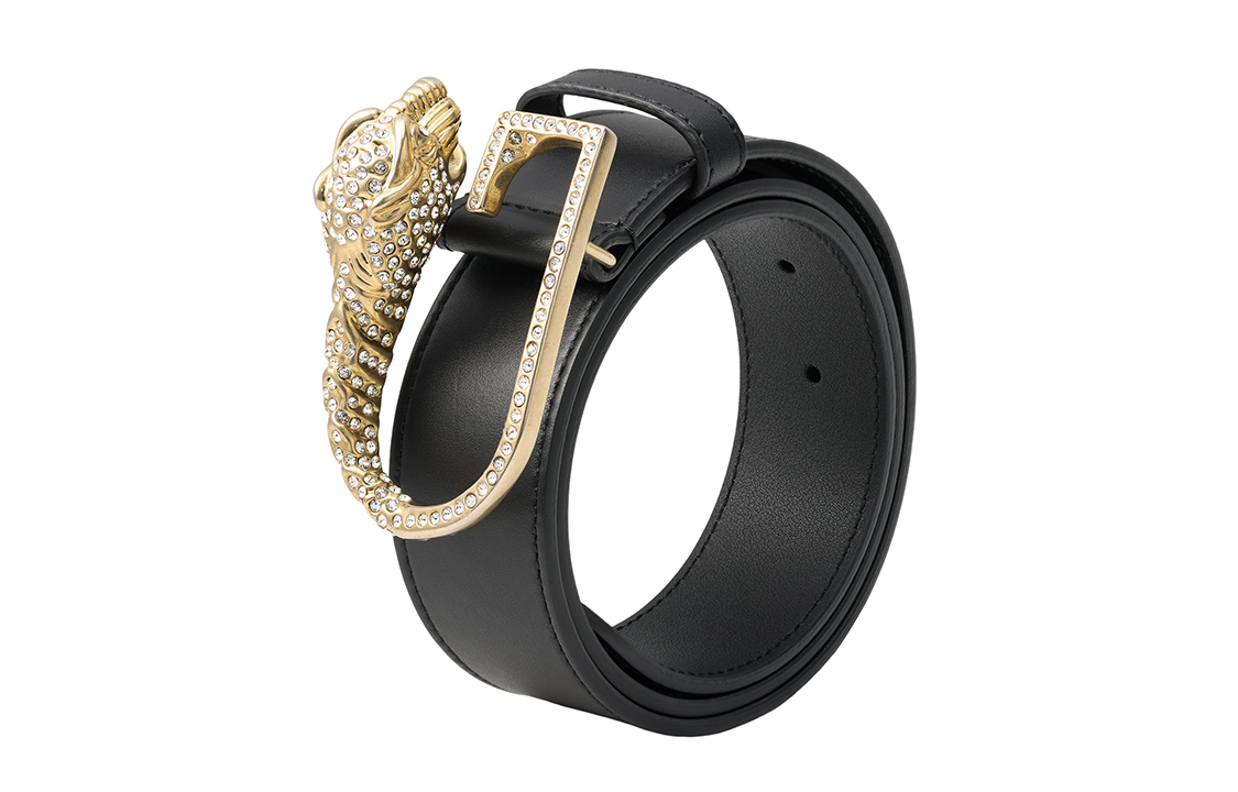 Purchase (Women) GUCCI  Black Leather Belt - Simple, Stylish & Fashionable 3.6cm Wide 589026ap0lo1081