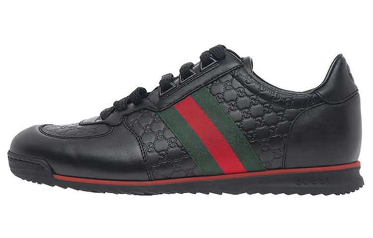 (Women) Gucci 'Black Leather Casual' 234359-A9LA0-1061