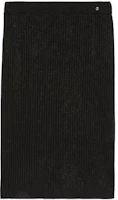 (Women) GUCCI Black Mid-Waist Knit Elastic Casual Skirt. 764631-XKDP8-1000 (Women) GUCCI Black Mid-Waist Knit Elastic Casual Skirt. 764631-XKDP8-1000