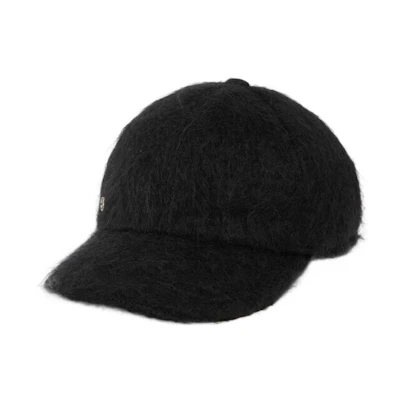 (Women) GUCCI Black Monogram Double G Logo Baseball Cap 729349-3HANB-1000