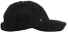 Shop (Women) GUCCI Black Monogram Double G Logo Baseball Cap 729349-3HANB-1000