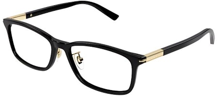 (Women) GUCCI Black Square Optical Glasses with Logo Temple. GG1506OJ001 (Women) GUCCI Black Square Optical Glasses with Logo Temple. GG1506OJ001