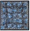 Buy (Women) GUCCI Blue Printed Cotton Cashmere Scarf 7906583GALD1068