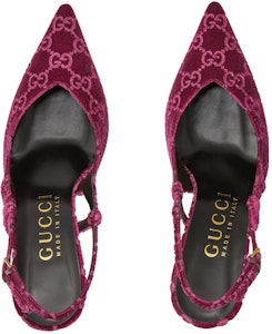 (W) グッチ バーガンディ ベルベット ハイヒール 762381-FACMA-6112 Shop (W) グッチ バーガンディ ベルベット ハイヒール 762381-FACMA-6112